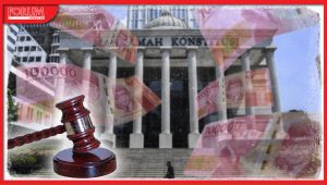 Ilustrasi Putusan Mahkamah Konstitusi (MK) pada Sidang Terkait Politik Uang | Rahmad Fadjar Ghiffari/Forum Keadilan