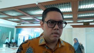 Wakil Ketua Komisi I DPR RI dari Fraksi Golkar Dave Laksono, di Komplek Parlemen Senayan, Jakarta, Senin, 5/5/2025 | Novia Suhari/Forum Keadilan