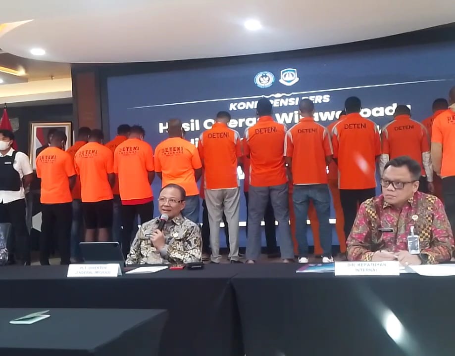 Imigrasi Jaring 170 WNA Overstay dari 27 Negara, Mayoritas Warga Nigeria