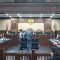 Eks Ketua KPK Hasyim Asy’ari saat dihadirkan sebagai saksi di kasus Hasto Kristiyanto di Pengadilan Tipikor Jakarta Pusat, Jumat, 16/5/2025 | Syahrul Baihaqi/Forum Keadilan