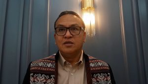 Anggota Komisi XIII DPR RI, Rudi Yanto Hunga, di Komplek Parlemen Senayan, Jakarta, Selasa, 20/5/2025 | Novia Suhari/ Forum Keadilan