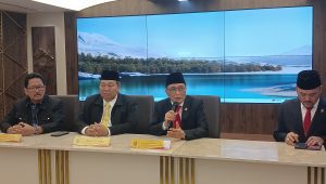 Ketua Mahkamah Agung Sunarto (kedua dari kanan) | Syahrul Baihaqi/Forum Keadilan