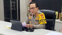 Kabid Humas Polda Metro Jaya Kombes Pol Ade Ary Syam Indradi, saat memberikan keterangan kepada media di Polda Metro Jaya, Jumat, 23/5/2025 | Ari Kurniansyah/Forum Keadilan