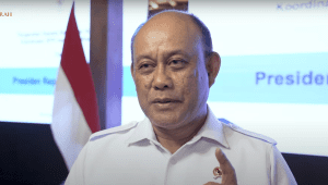 Kepala Badan Gizi Nasional (BGN) Dadan Hindayana, memberikan keterangan pers usai Presiden Prabowo Subianto menggelar rapat bersama jajaran Badan Gizi Nasional di kediaman pribadinya di Hambalang, Bogor, Jawa Barat, pada Sabtu, 3/5/2025. | YouTube Sekretariat Presiden