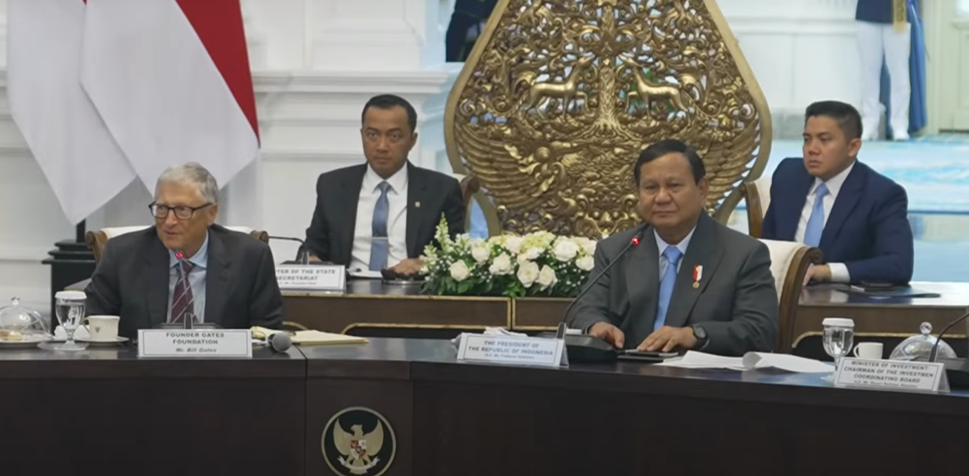 Pemerintah RI Ajak Bill Gates Gabung Jadi Dewan Penasihat Danantara