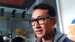 Juru Bicara KPK, Budi Prasetyo di gedung Merah Putih KPK, Jakarta, Kamis, 22/5/2025. | Muhammad Reza/ Forum Keadilan