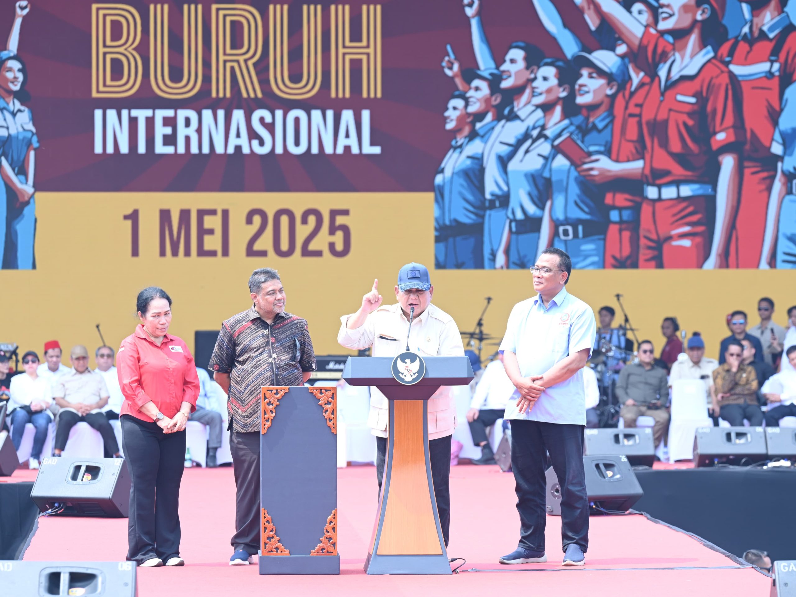Prabowo akan Hapus Sistem Outsourcing
