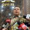 Wakil Ketua DPR RI sekaligus politisi Partai Gerindra Sufmi Dasco Ahmad, membantah adanya maksud lain dalam pertemuan antara Partai Gerindra dengan PDI Perjuangan baru-baru ini saat ditemui di Kompleks Parlemen, Senayan, Jakarta, Kamis, 5/6/2025 | Novia Suhari/Forum Keadilan