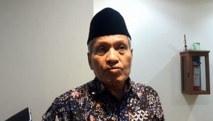 Ketua Pengurus Besar Nahdlatul Ulama (PBNU) Ulil Abshar Abdalla tanggapi keterlibatan Ketua Tanfidziyah PBNU periode 2022–2027 Ahmad Fahrur Rozi sebagai salah satu komisaris PT GAG Nikel, di Kantor PBNU, Jakarta, Rabu,11/6/2025 | Novia Suhari/Forum Keadilan
