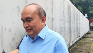 Pejabat Ahli Utama di Direktorat Jenderal Pembinaan Penempatan Tenaga Kerja dan Perluasan Kesempatan Kerja (Binapenta dan PKK) Kementerian Ketenagakerjaan periode 2021–2025, Ruslan Irianto Simbolon usai diperiksa KPK, Rabu, 11/6/2025 | Muhammad Reza/Forum Keadilan