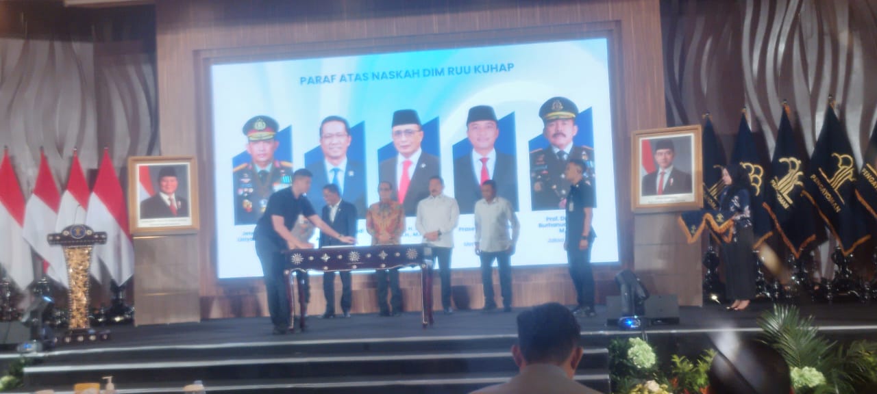 Menteri Hukum: Penyusunan DIM KUHAP Baru Wujud Kekompakan Pemerintah