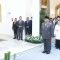 Presiden Prabowo Subianto, Dewan Pengarah Badan Pembinaan Ideologi Pancasila (BPIP) Megawati Soekarnoputri, dan Wakil Presiden Gibran Rakabuming Raka menghadiri Upacara Peringatan Hari Lahir Pancasila di Halaman Gedung Pancasila, Jakarta Pusat pada Senin, 2/6/2025 | YouTube Sekretariat Presiden