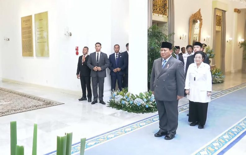 Turut Dihadiri Megawati, Prabowo Pimpin Upacara Peringatan Hari Lahir Pancasila Pagi Ini