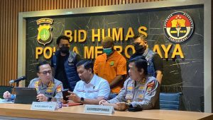 Kabid Humas Polda Metro Jaya Kombes Pol Ade Ary Syam Indradi di Polda Metro Jaya, Selasa, 17/6/2025 | Ari Kurniansyah/Forum Keadilan