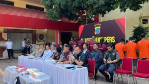 Direktur PPA dan PPO Bareskrim Polri Brigadir Jenderal Polisi Nurul Azizah, saat memberikan keterangan kepada media, di Polda Sumatera Utara, Jumat, 20/6/2025 | ist
