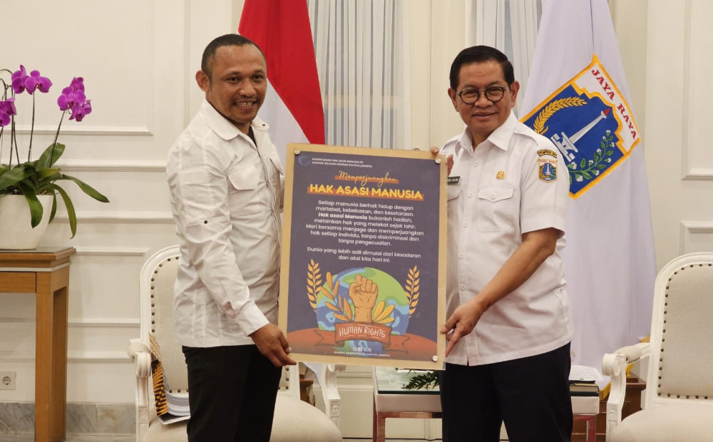 Kanwil KemenHAM DKI Gandeng Gubernur Jakarta Dorong Pengarusutamaan HAM Bagi ASN