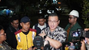 Anggota Dewan Perwakilan Rakyat Daerah (DPRD) DKI Jakarta Fraksi PDI Perjuangan Hardiyanto Kenneth, saat memberikan keterangan kepada media | Ist