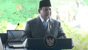 Presiden RI Prabowo Subianto di pembukaan Indo Defence, Jakarta, Rabu, 11/6/2025. | YouTube Sekretariat Presiden