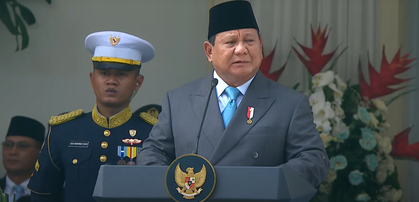 Pidato Prabowo di Hari Kelahiran Pancasila: Uang Mereka Membiayai LSM untuk Adu Domba Kita