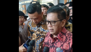 Sekjen PDI Perjuangan Hasto Kristianto di Pengadilan Tindak Pidana Korupsi (Tipikor) Jakarta Pusat, Kamis, 12/6/2025 | Syahrul Baihaqi/Forum Keadilan