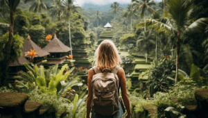 Ilustrasi Backpacker Bali | Ist