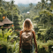 Ilustrasi Backpacker Bali | Ist