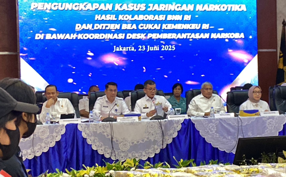 Bea Cukai dan BNN Ungkap 172 Kasus Narkotika dalam Tiga Bulan, Sita Barang Bukti 683 Kg dan Rp26 Miliar Aset TPPU