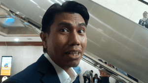 Wakil Ketua Komisi II DPR RI Fraksi Gerindra Bahtra Banong, di Komplek Parlemen, Senayan, Jakarta, Selasa, 24/6/2025 | Novia Suhari/Forum Keadilan