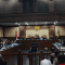 Sidang Kasus Sekjen PDI Perjuangan Hasto Kristiyanto dengan pemeriksaan terdakwa di Pengadilan Tipikor Jakarta Pusat, Kamis, 26/6/2025 | Syahrul Baihaqi/Forum Keadilan