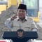 Presiden Prabowo Subianto saat Groundbreaking Ekosistem Industri Baterai Kendaraan Listrik Terintegrasi di Karawang, Jawa Barat, Minggu, 29/6/2025 | YouTube Sekretariat Presiden