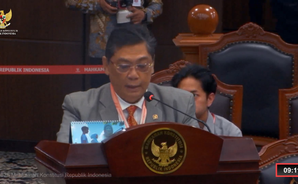 Sidang Uji Formil UU TNI, DPR Klaim Partisipasi Publik Sudah Terpenuhi