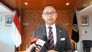 Wakil Ketua Majelis Permusyawaratan Rakyat (MPR) Fraksi Partai Amanat Nasional (PAN) Eddy Soeparno, di Gedung MPR RI, Senayan, Jakarta, Senin, 30/6/2025 | Novia Suhari/Forum Keadilan