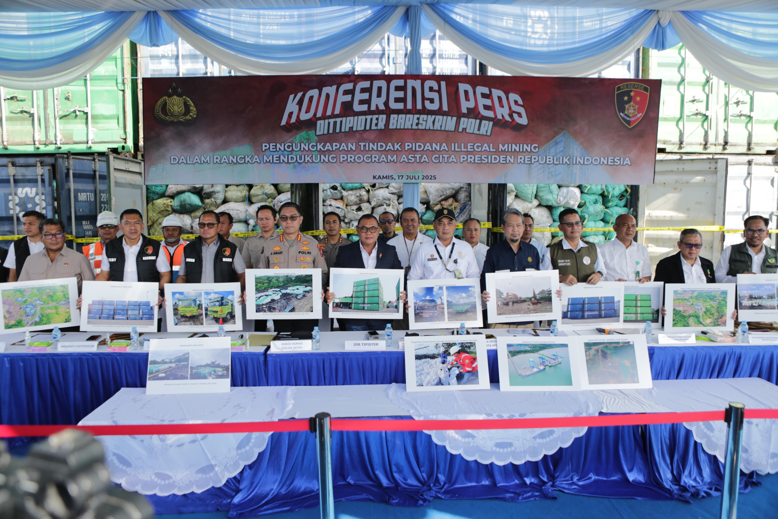 Bareskrim Ungkap Tindak Pidana Pertambangan Batubara Ilegal di IKN-Kawasan Konservasi Tahura, Negara Rugi Rp5,7 T