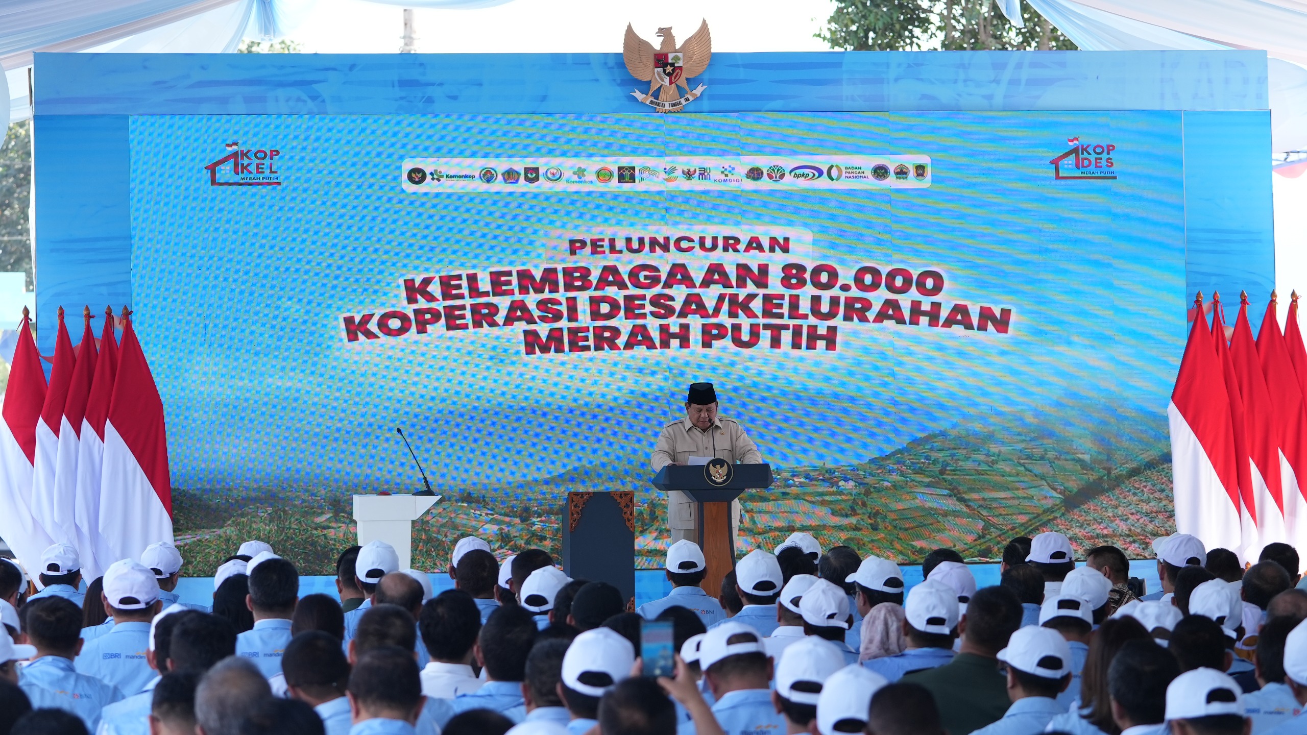 Kopnus Hadiri Peluncuran Kopdes Merah Putih dalam Rangka Harkopnas ke-78