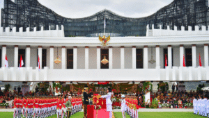 Upacara Peringatan HUT Ke-79 Kemerdekaan RI pada 17 Agustus 2024 di Istana Negara IKN | Dok Sekretariat Presiden