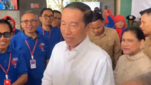 Presiden ke-7 RI Joko Widodo (Jokowi) menghadiri acara reuni Fakultas Kehutanan Universitas Gadjah Mada (UGM) di Aula Integrated Forest Farming Learning Center, Sleman, DIY pada Sabtu, 26/7/2025 | Ist