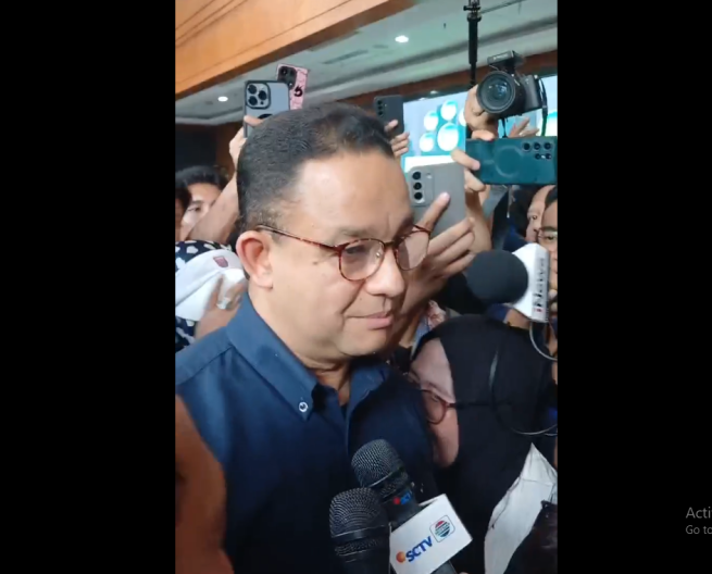 Anies Baswedan hingga Rocky Gerung Hadiri Sidang Vonis Tom Lembong