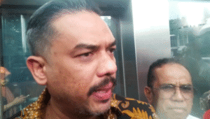 Menteri UMKM Maman Abdurrahman di Gedung KPK, Jakarta, Jumat, 4/7/2025 | Muhammad Reza/Forum Keadilan