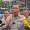 Direktur Lalu Lintas Polda Metro Jaya Kombes Pol Komarudin, saat memberikan keterangan kepada media, di Polda Metro Jaya, Jumat, 18/7/2025 | Ari Kurniansyah/Forum Keadilan
