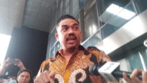 Menteri UMKM Maman Abdurrahman di Gedung KPK, Jakarta, Jumat, 4/7/2025 | Muhammad Reza/Forum Keadilan