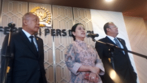 Ketua DPR RI Puan Maharani, di Kompleks Parlemen, Jakarta, Selasa, 15/7/2025. | Muhammad Reza/Forum Keadilan