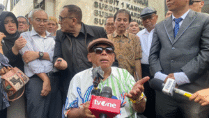 Aktivis Eggi Sudjana di Polda Metro Jaya, Senin, 7/7/2025 | Ist