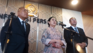 Ketua DPR RI Puan Maharani, di Kompleks Parlemen, Jakarta, Selasa, 15/7/2025. | Muhammad Reza/Forum Keadilan