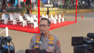 Kabid Humas Polda Metro Jaya Kombes Pol Ade Ary Syam Indradi di lapangan Presisi Polda Metro Jaya, Senin, 21/7/2025 | Ist