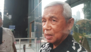 Ketua KPK Periode 2011–2015 sekaligus Ketua PP Muhammadiyah Bidang Hukum, HAM, dan Kebijakan Publik, M. Busyro Muqoddas, di Gedung Merah Putih KPK, Jakarta, Senin, 21/7/2025 | Muhammad Reza/Forum Keadilan