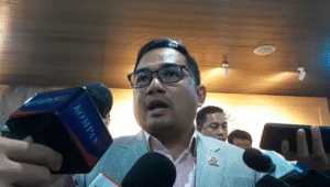 Ketua Komisi II DPR RI Rifqinizami Karsayuda di Kompleks Parlemen, Senayan, Jakarta, Senin,7/7/2025 | Novia Suhari/Forum Keadilan