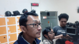 Juru Bicara KPK Budi Prasetyo di Gedung Merah Putih KPK, Jakarta, Senin, 7/7/2025 | Muhammad Reza/Forum Keadilan