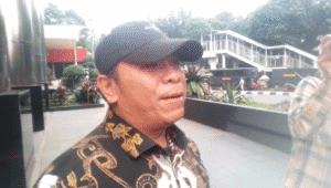 Staf Khusus Menteri Ketenagakerjaan (Menaker) era Muhaimin Iskandar atau Cak Imin, Luqman Hakim, di Gedung Merah Putih KPK, Jakarta, Rabu, 16/7/2025 | Muhammad Reza/Forum Keadilan