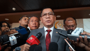 Wakil Ketua DPR RI Adies Kadir di Kompleks Parlemen, Senayan, Jakarta, Selasa, 8/7/2025 | Novia Suhari/Forum Keadilan