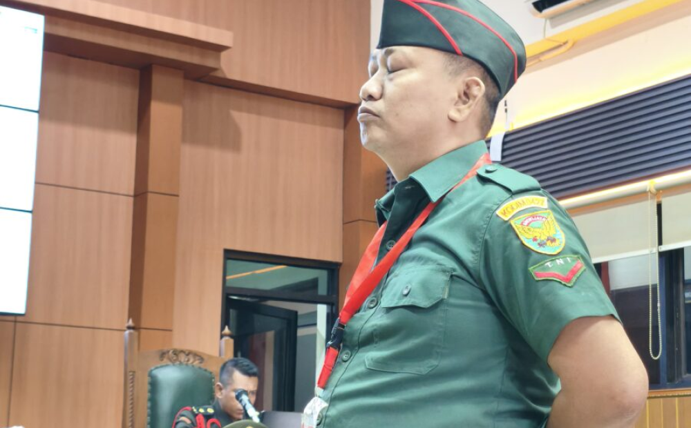 Oknum TNI Penembak 3 Polisi di Kasus Sabung Ayam Way Kanan Divonis Hukuman Mati